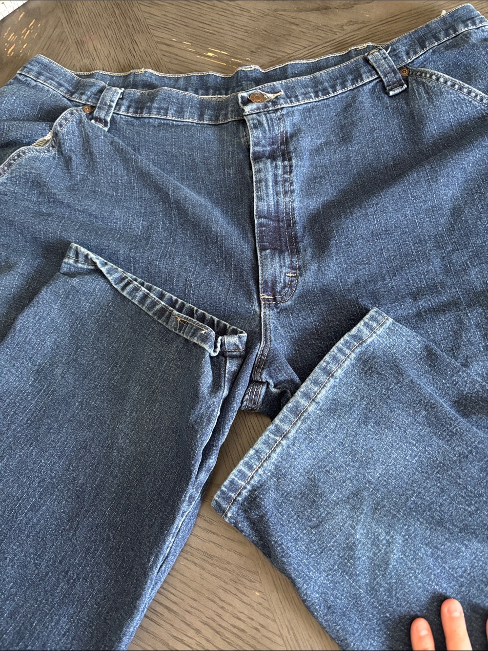 Men's Classic Blue Denim Jeans